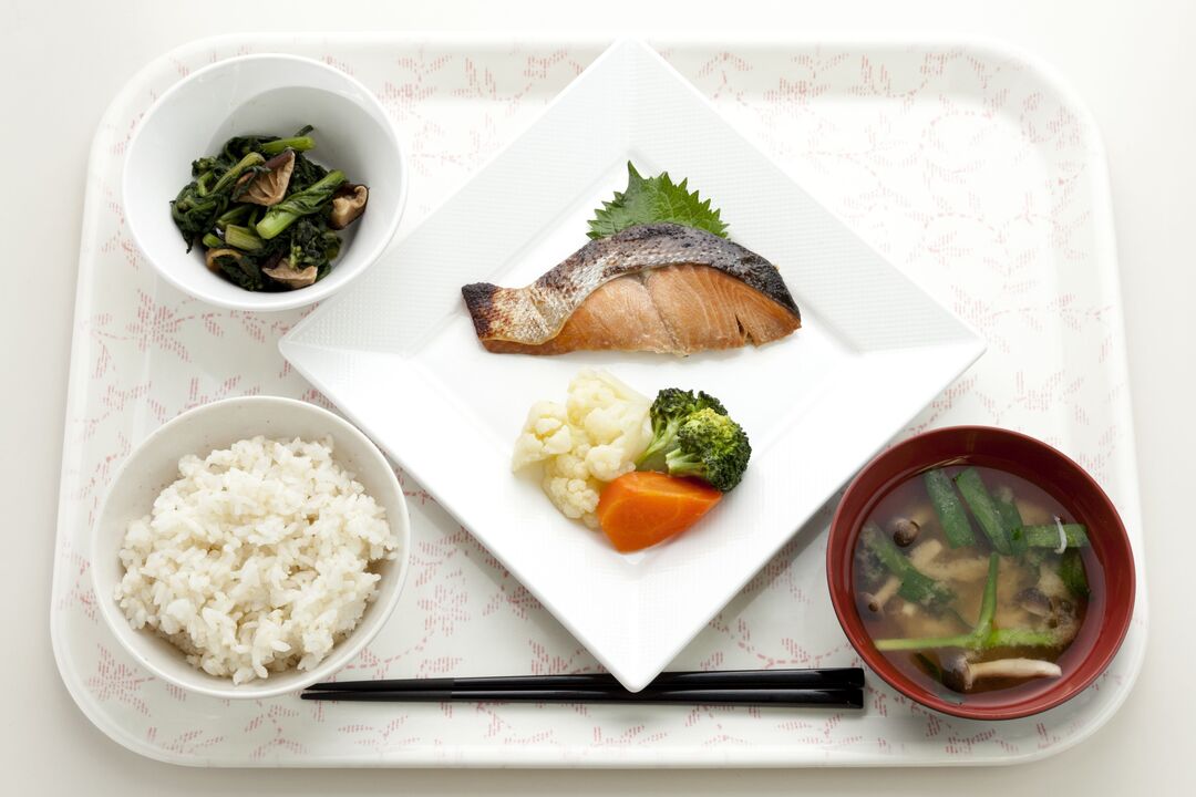 Platos de una dieta japonesa durante 7 días